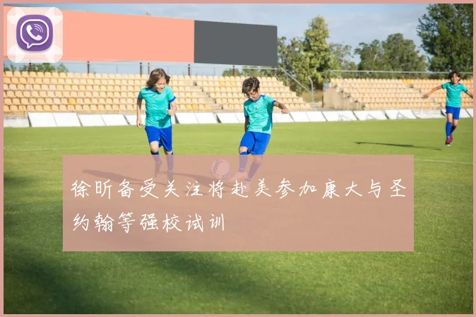 徐昕备受关注将赴美参加康大与圣约翰等强校试训