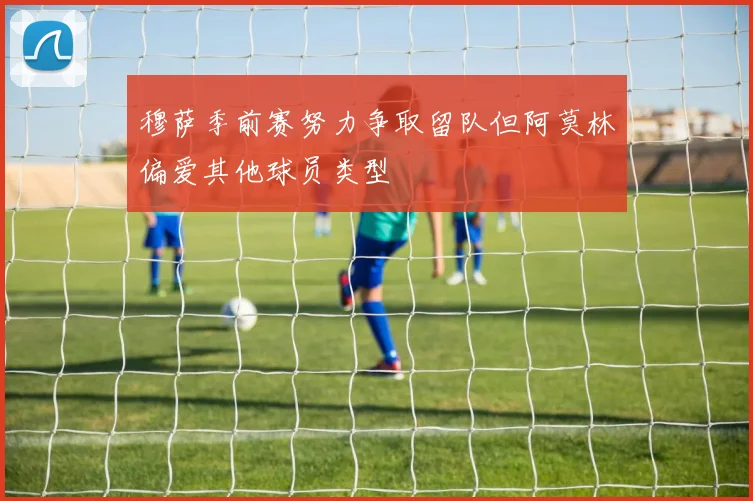 穆萨季前赛努力争取留队但阿莫林偏爱其他球员类型
